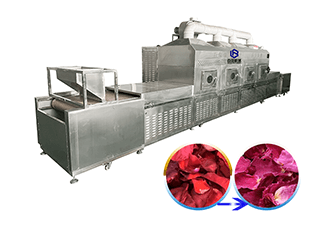 Flower drying machine